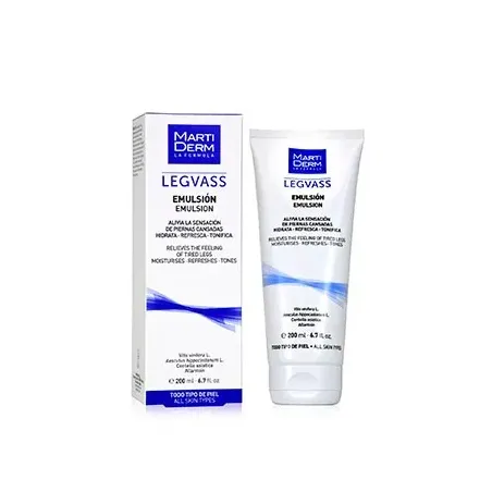 Martiderm Legvass Emulsión, 200 ml| BelliFarma