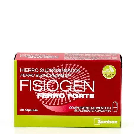 Fisiogen Ferro Forte 30 cápsulas| BelliFarma