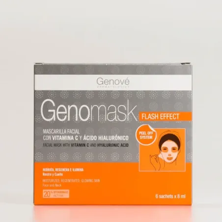 Genomask flash effect, 6 unidades| BelliFarma