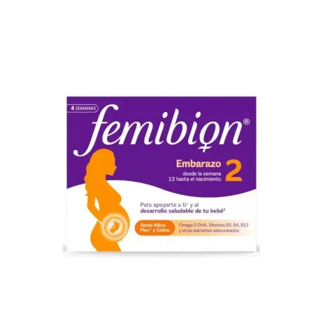 Femibion pronatal 2, 28 comprimidos + 28 cápsulas| BelliFarma