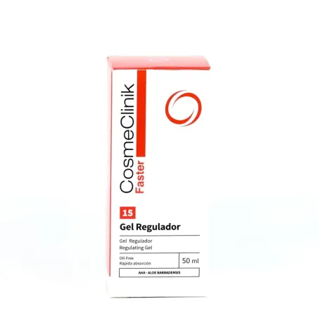 Faster 15 Gel regulador 50ml| BelliFarma
