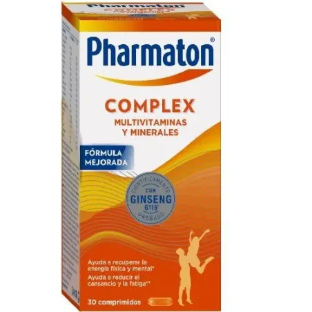 Pharmaton Complex multivitamínico, 30 comprimidos| BelliFarma