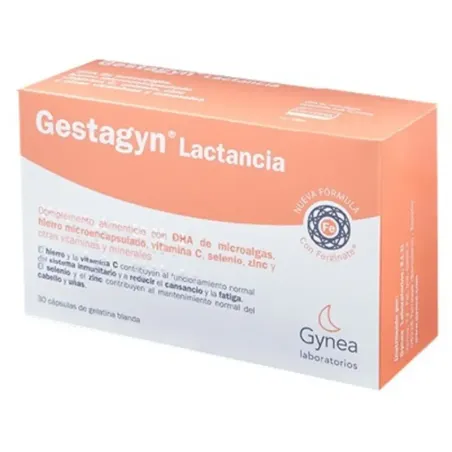 Gestagyn Lactancia, 30 cápsulas| BelliFarma