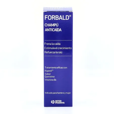 Forbald Champú Anticaída, 250ml.| BelliFarma