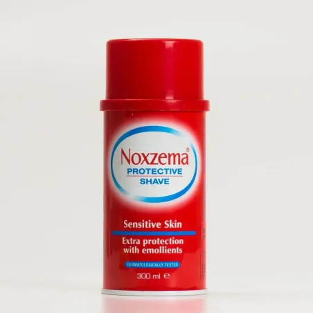 Noxzema Espuma de Afeitar Piel Sensible, 300ml| BelliFarma