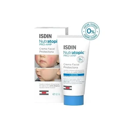 Isdin Nutratopic PRO-AMP crema facial protectora, 50 ml| BelliFarma