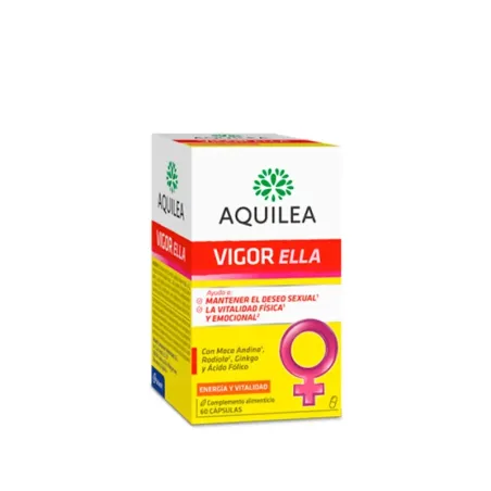 Aquilea Vigor Ella, 60 cápsulas.| BelliFarma