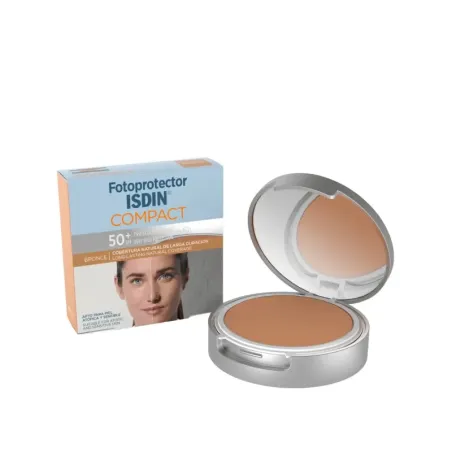 Isdin Fotoprotector compacto bronce oil-free, SPF50+| BelliFarma