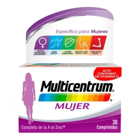 Multicentrum mujer, 30 Comp.| BelliFarma