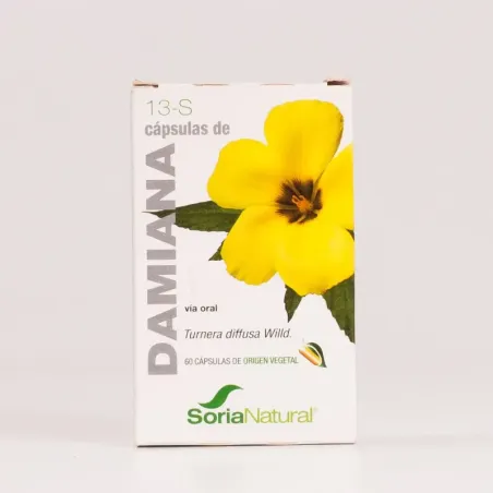 Damiana 13-S Soria Natural, 30Caps.| BelliFarma