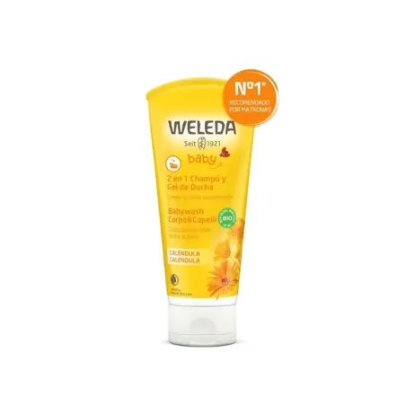 Weleda baby Champú y gel de ducha de Caléndula. 200 ml| BelliFarma