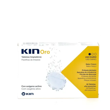 Kin Oro tabletas limpiadoras, 30uds.| BelliFarma