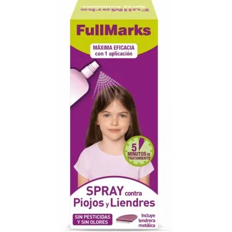 FullMarks Spray Antipiojos, 150ml.| BelliFarma