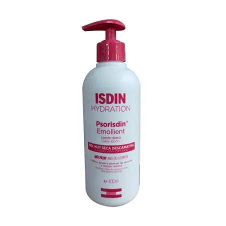 Psorisdin hydration emollient loción diaria, 400 ml| BelliFarma
