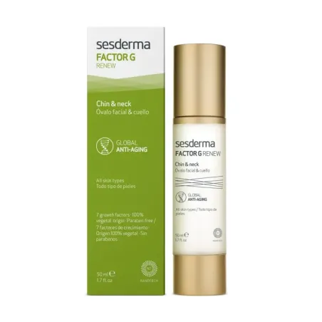 Sesderma Factor G Renew Óvalo facial y Cuello, 50ml.| BelliFarma