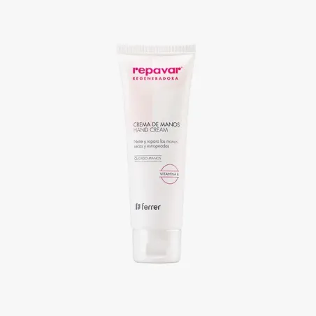 Repavar Regeneradora Crema de Manos, 75ml.| BelliFarma
