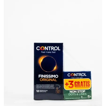 Control Finissimo Senso, 12 preservativos.| BelliFarma