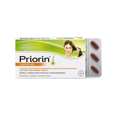 Priorin, 60 cápsulas| BelliFarma