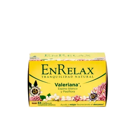 Enrelax Valeriana, 84 capsulas| BelliFarma