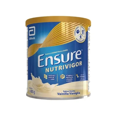 Ensure Nutrivigor sabor vainilla, 400 g| BelliFarma