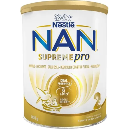 Nan 2 Supreme 800 gramos| BelliFarma