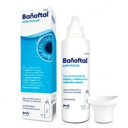 Bañoftal Baño Ocular, 190ml.| BelliFarma