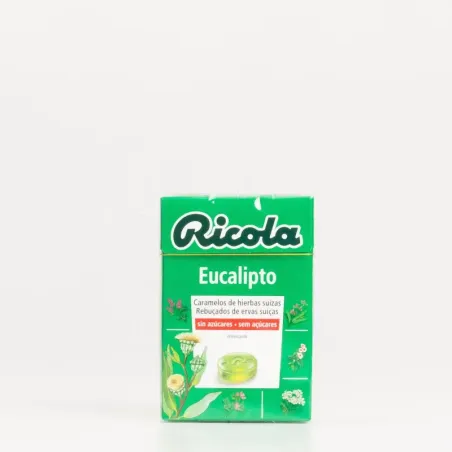 Ricola Caramelos Eucalipto, 50g.| BelliFarma