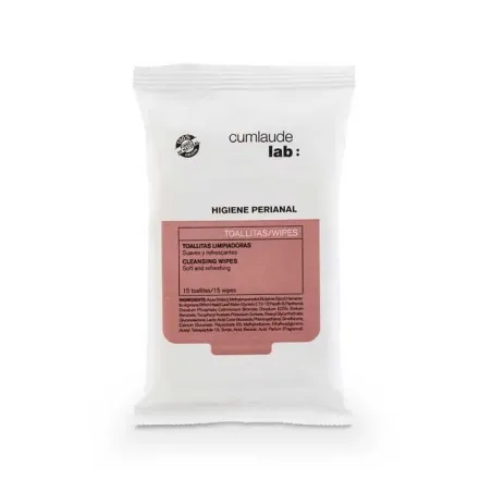 Cumlaude Toallitas Perianales Limpiadoras, 15 Unidades.| BelliFarma