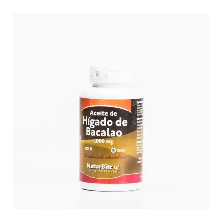 Naturbite Aceite Hígado Bacalao, 90 Caps.| BelliFarma