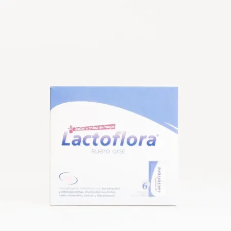 Lactoflora Suero Oral, 6 sobres| BelliFarma