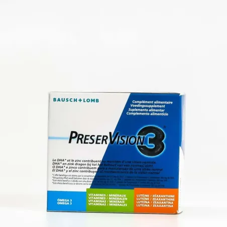 PreserVision 3, 180 Capsulas.| BelliFarma