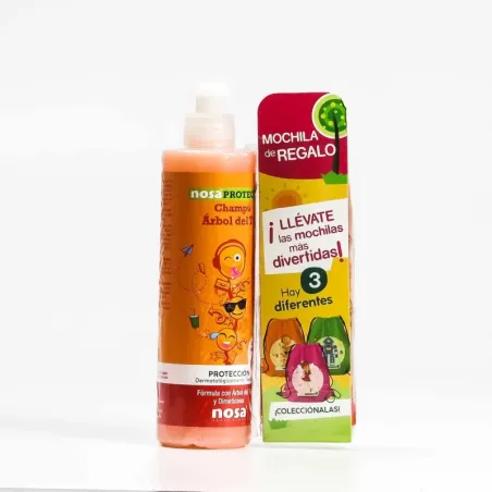 Nosa Champú Árbol de Té Melocotón, 250ml.| BelliFarma