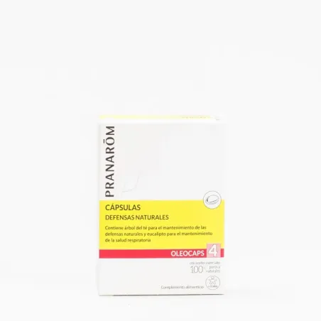 Pranarom Oleocaps 4 Defensas, 30 cápsulas.| BelliFarma