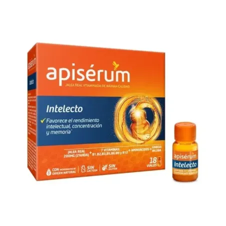 Apiserum Intelecto, 18 Viales.| BelliFarma