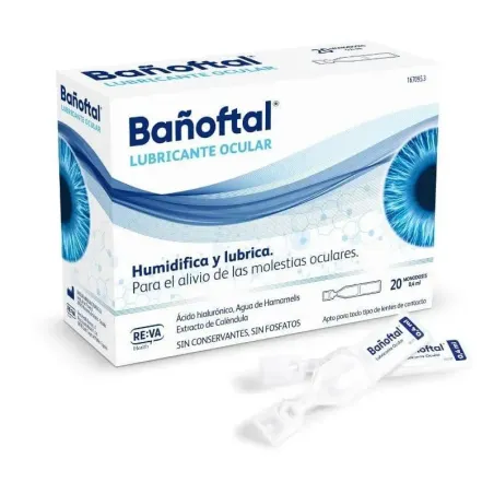 Bañoftal Baño Ocular 20 Monodosis 0.4 ml| BelliFarma