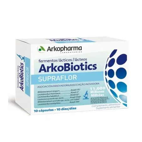 Arkobiotics Supraflor 10 Cápsulas| BelliFarma
