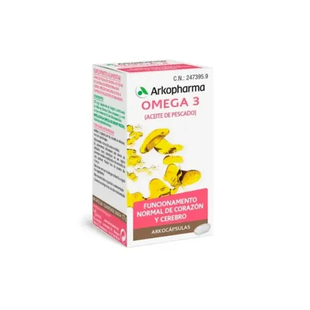 Arkocapsulas Omega 3, 50 cápsulas| BelliFarma