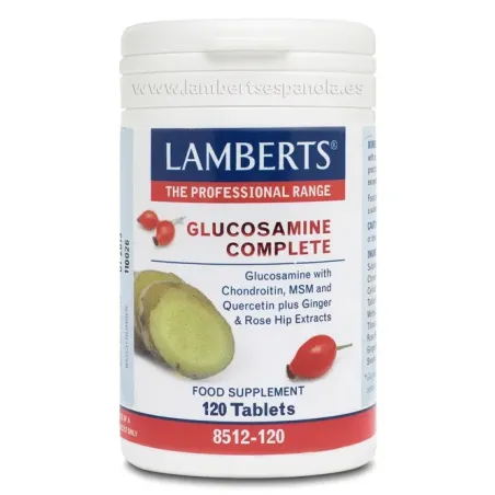 LAMBERTS Glucosamina Completa, 120 comprimidos| BelliFarma