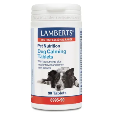 LAMBERTS Pet Nutrition. Tabletas calmantes para perros, 90 tabletas| BelliFarma