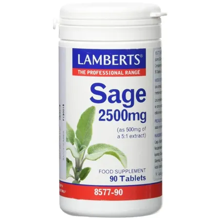 LAMBERTS Salvia 2500mg, 90 comprimidos. | BelliFarma
