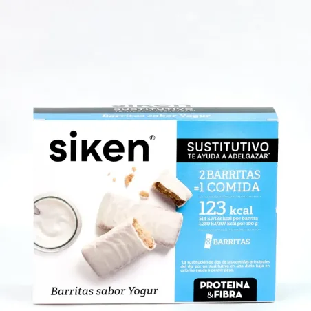 Siken Form Barrita Sustitutiva Yogurt, 8x44g. | BelliFarma