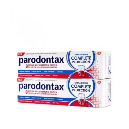 Parodontax Complete Protection Extra Fresh Duplo, 2x75ml. | BelliFarma