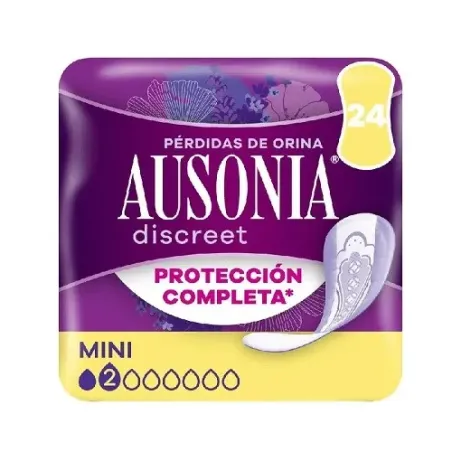 Ausonia Discreet Mini Pérdida Orina, 24 Uds. | BelliFarma