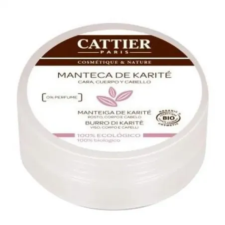 Cattier Manteca de Karité, 100g. | BelliFarma