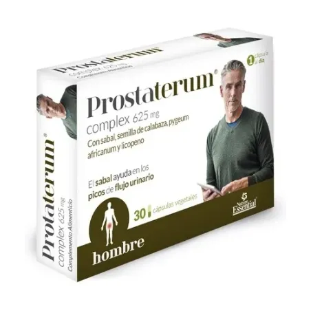 Nature Essential Prostaterum 625mg, 30 cápsulas | BelliFarma