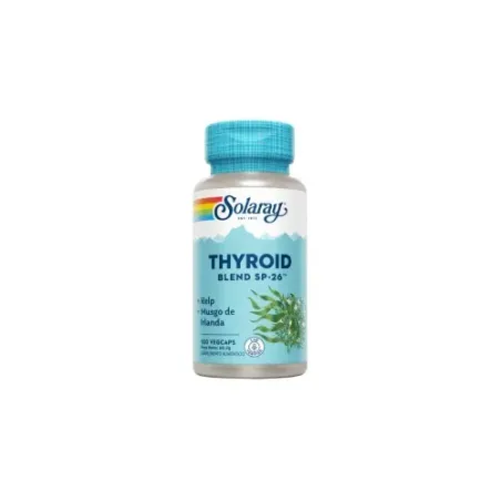 Solaray Thyroid Blend SP-26, 100 cápsulas vegetales | BelliFarma