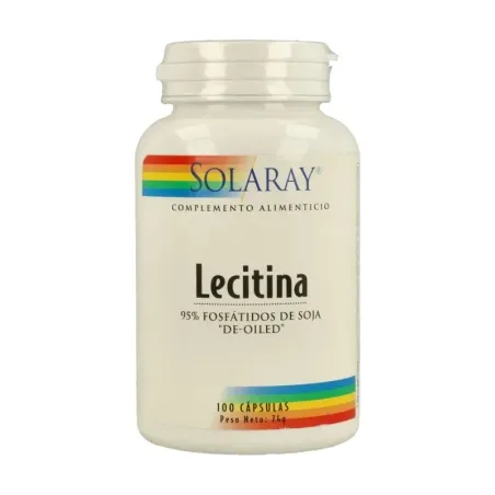 Solaray Lecithin, 100 cápsulas | BelliFarma