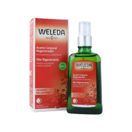 Weleda aceite regenerador granada, 100 ml | BelliFarma