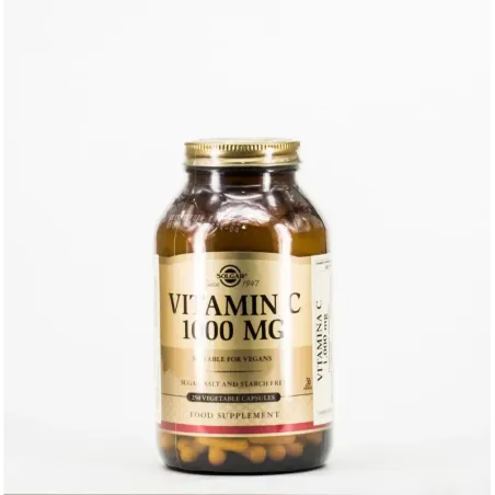 Solgar Vit C 1000 mg, 250 Caps Veg | BelliFarma