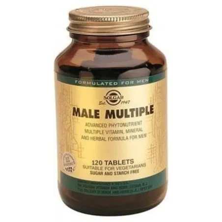 Solgar Male Multiple Hombre, 120 Comp | BelliFarma